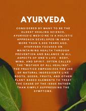 Load image into Gallery viewer, ayurveda medicine, mother of all healing 